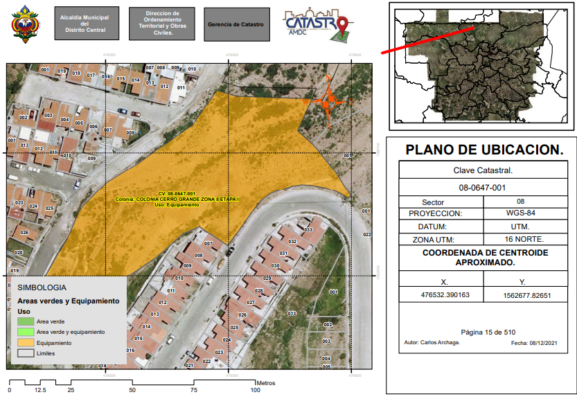 Mapa equipamiento